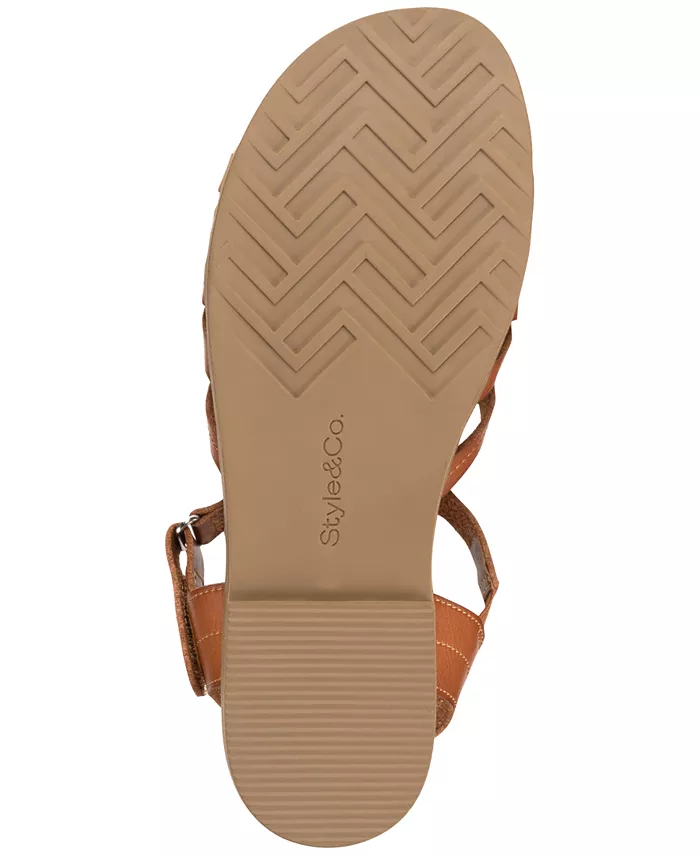 Alfani Style & Co Women's Madridd Flat Sandals Exclusively At Macy's Women's Fashion Shoes & Accessories