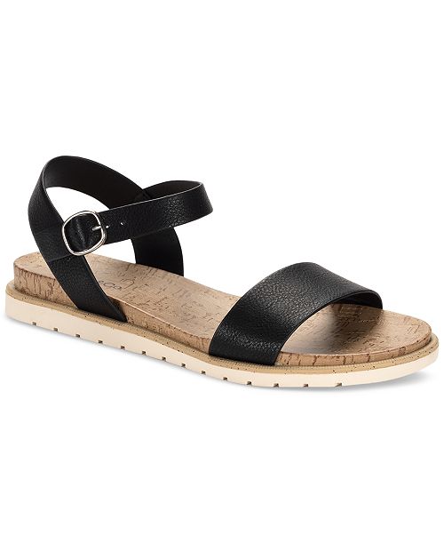 alfani Style & Co Women's Mayaa Flat Casual Sandals Exclusively at Macy's Women's Fashion Shoes & Accessories