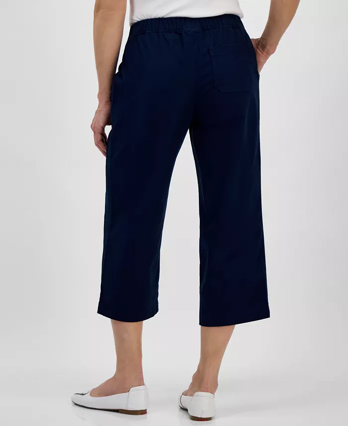 Alfani Style & Co Women's Mid-Rise Pull-On Capri Pants Regular & Petite Exclusively At Macy's Women's Fashion Shoes & Accessories