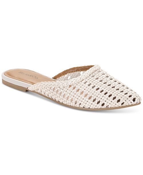 alfani Style & Co Women's Novaa Woven Mules Exclusively at Macy's Women's Fashion Shoes & Accessories