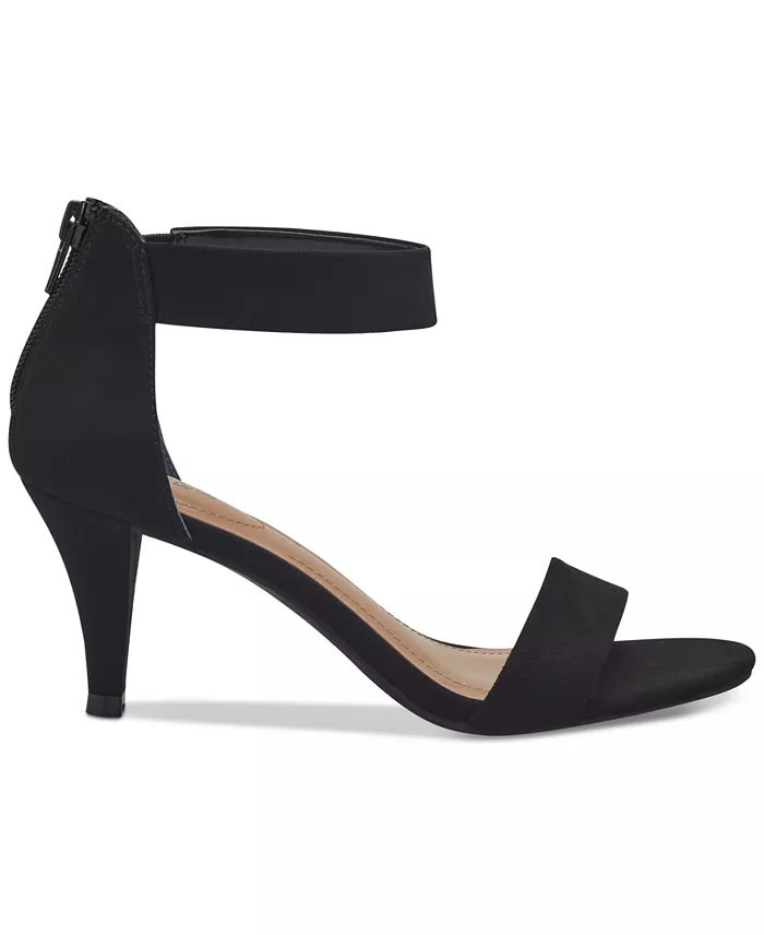 Alfani Style & Co Women's Paycee Two-Piece Mid-Heel Dress Sandals Created For Macy's Women's Fashion Shoes & Accessories