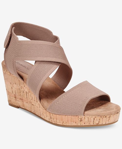 alfani Style & Co Women's Sicilyy Wedge High Heel Sandals Exclusively at Macy's Women's Fashion Shoes & Accessories