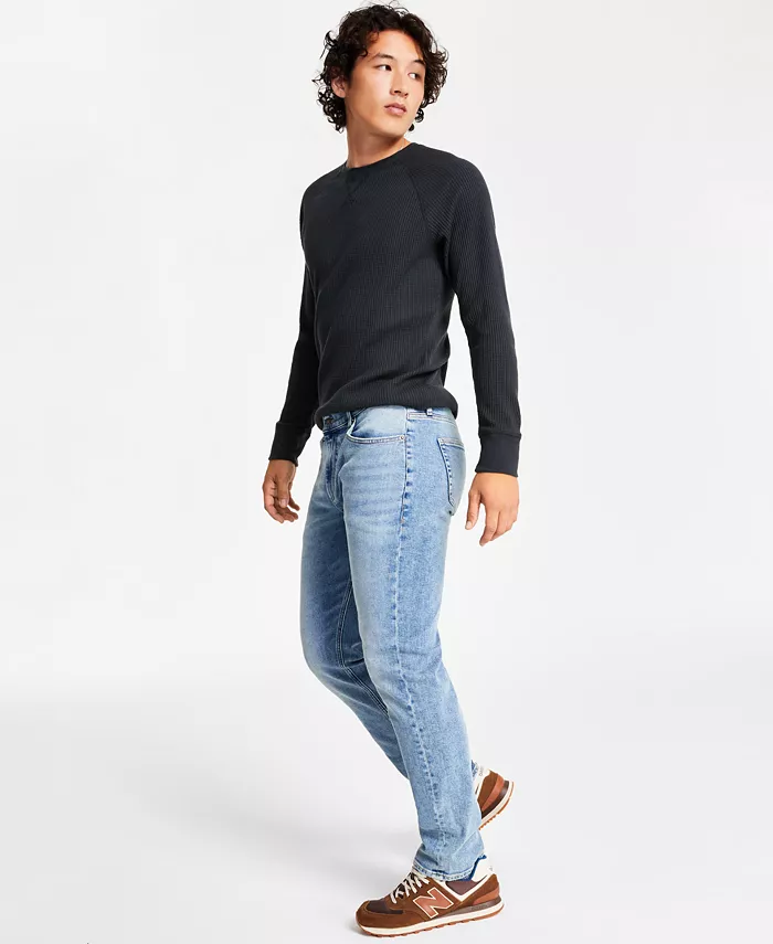 Alfani Sun + Stone Men's Durango Straight-Fit Jeans Created For Macy's Men's Fashion & Accessories