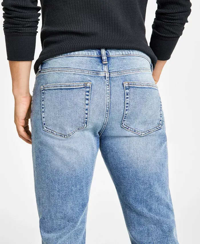 Alfani Sun + Stone Men's Durango Straight-Fit Jeans Created For Macy's Men's Fashion & Accessories