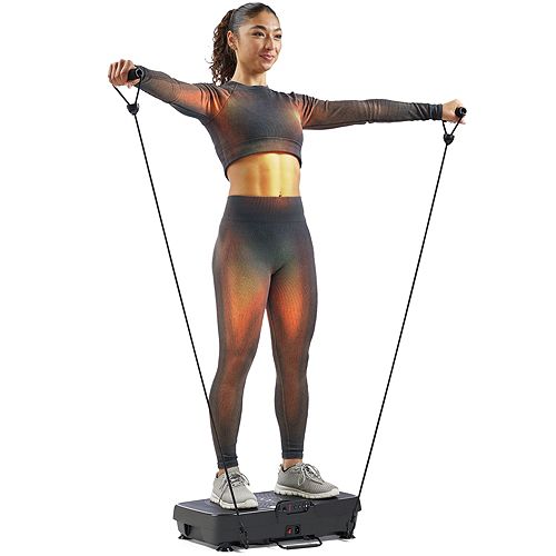 alfani Sunny Health & Fitness Premium 2D Vibration Plate & Oscillation Therapy Platform for Weight Loss Rehabilitation Circulation & Muscle Toning Sports & Outdoor Recreation