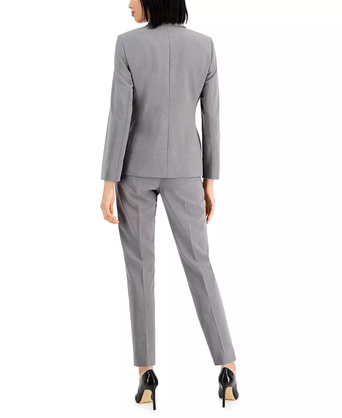 Alfani Tahari ASL Notched Two-Button Blazer & Shannon Suit Pants Women's Fashion Shoes & Accessories