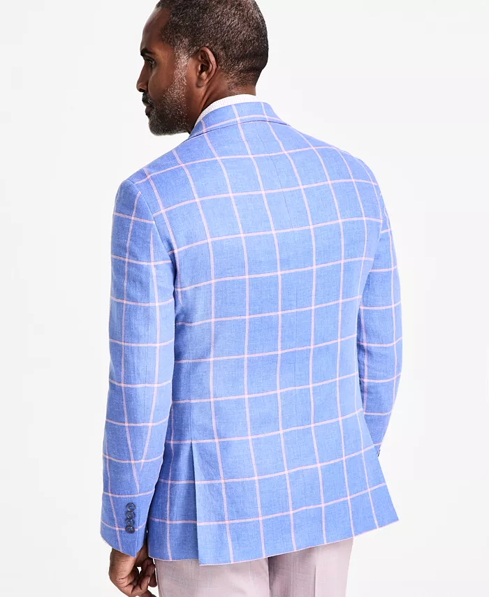 Alfani Tallia Men's Slim-Fit Printed Notch-Lapel Sport Coat Men's Fashion & Accessories