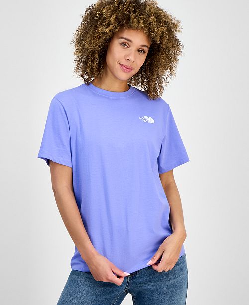 alfani The North Face Women's Cotton Core Flower Graphic T-Shirt Women's Fashion Shoes & Accessories