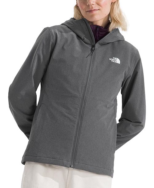 alfani The North Face Women's Shelbe Raschel Zip-Front Fleece-Lined Hoodie Jacket Women's Fashion Shoes & Accessories