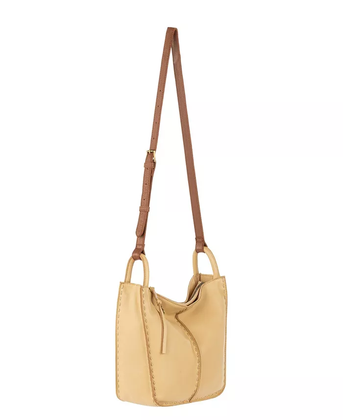Alfani The Sak Los Feliz Leather Medium Crossbody Bag Women's Fashion Shoes & Accessories