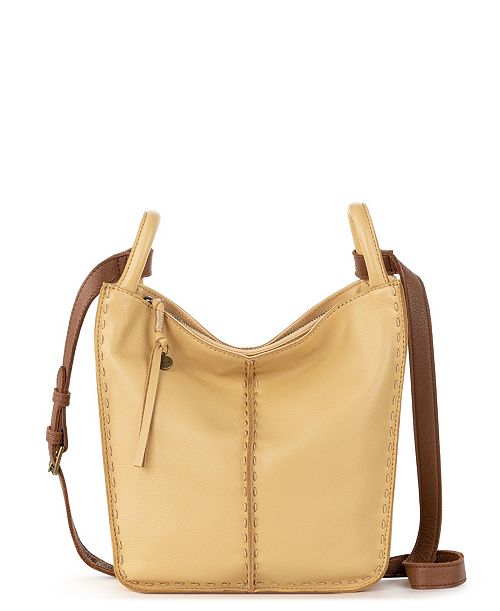 alfani The Sak Los Feliz Leather Medium Crossbody Bag Women's Fashion Shoes & Accessories