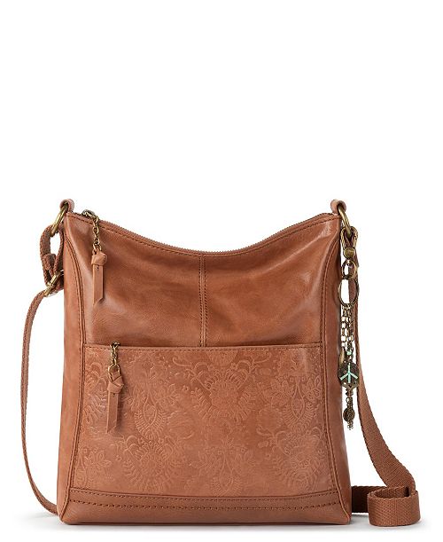 alfani The Sak Lucia Leather Crossbody Bag Handbags Purses & Accessories