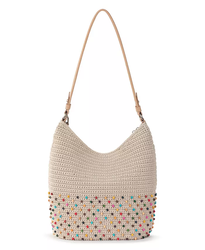 Alfani The Sak Sequoia Crochet Medium Hobo Bag Handbags Purses & Accessories