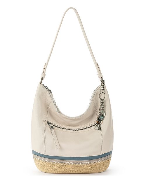 alfani The Sak Women's Sequoia Leather Medium Hobo Bag Women's Fashion Shoes & Accessories