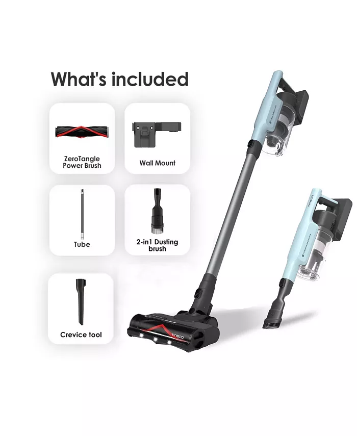 Alfani Tineco GO Pet Cordless Stick Vacuum With ZeroTangle Brush Technology Powder Blue (GO303) Home Appliances