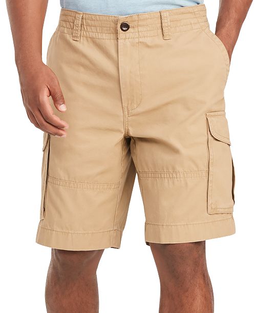 alfani Tommy Hilfiger 10" Cargo ShortsMen's Essential 10" Solid Cargo Shorts Men's Fashion & Accessories