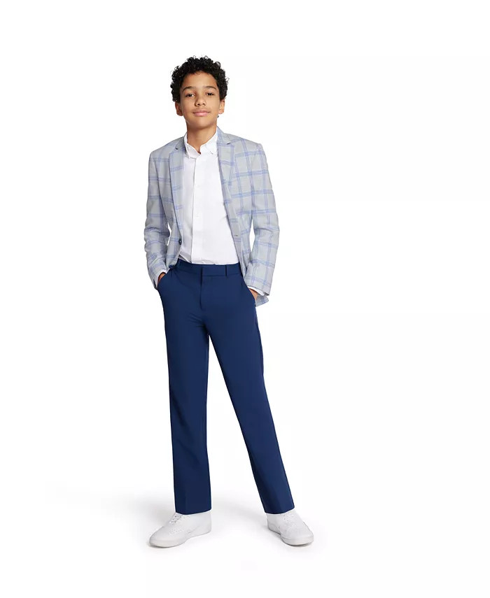 Alfani Tommy Hilfiger Big Boys TH Flex Machine Washable Stretch Performance Dress Pants Kids