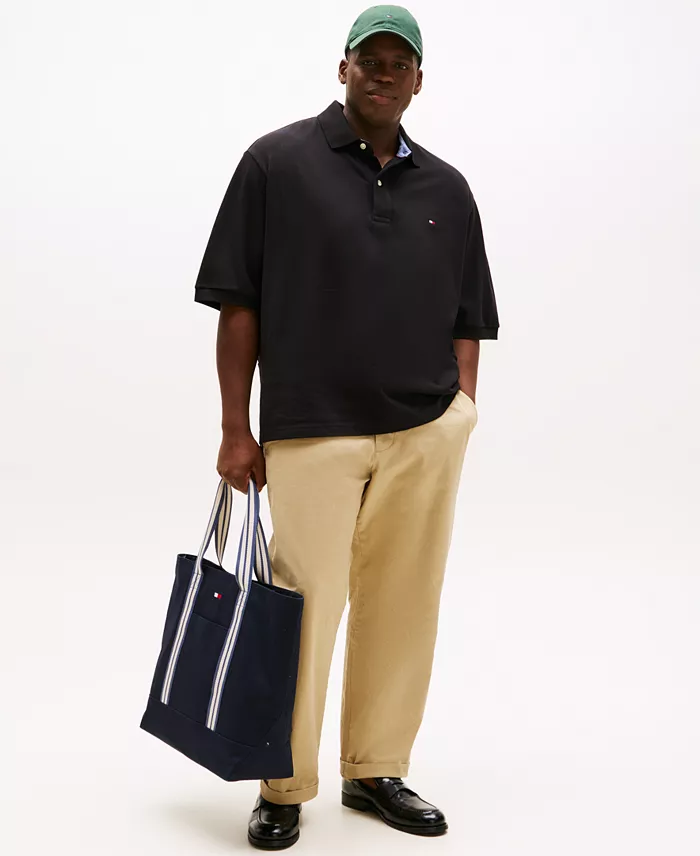 Alfani Tommy Hilfiger Men's Big & Tall Classic-Fit Ivy Polo Men's Fashion & Accessories