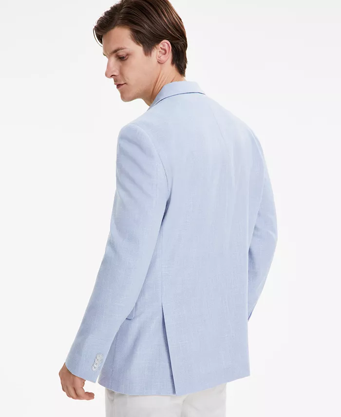 Alfani Tommy Hilfiger Men's Blue Solid Modern-Fit Sport Coat Men's Fashion & Accessories