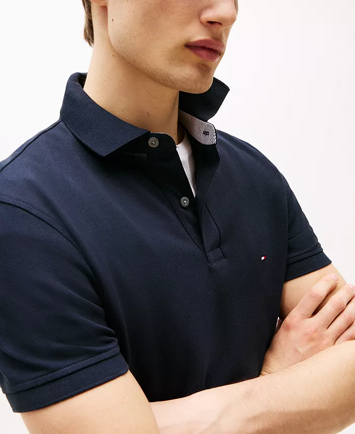 Alfani Tommy Hilfiger Men's Cotton Classic Fit 1985 Polo Men's Fashion & Accessories