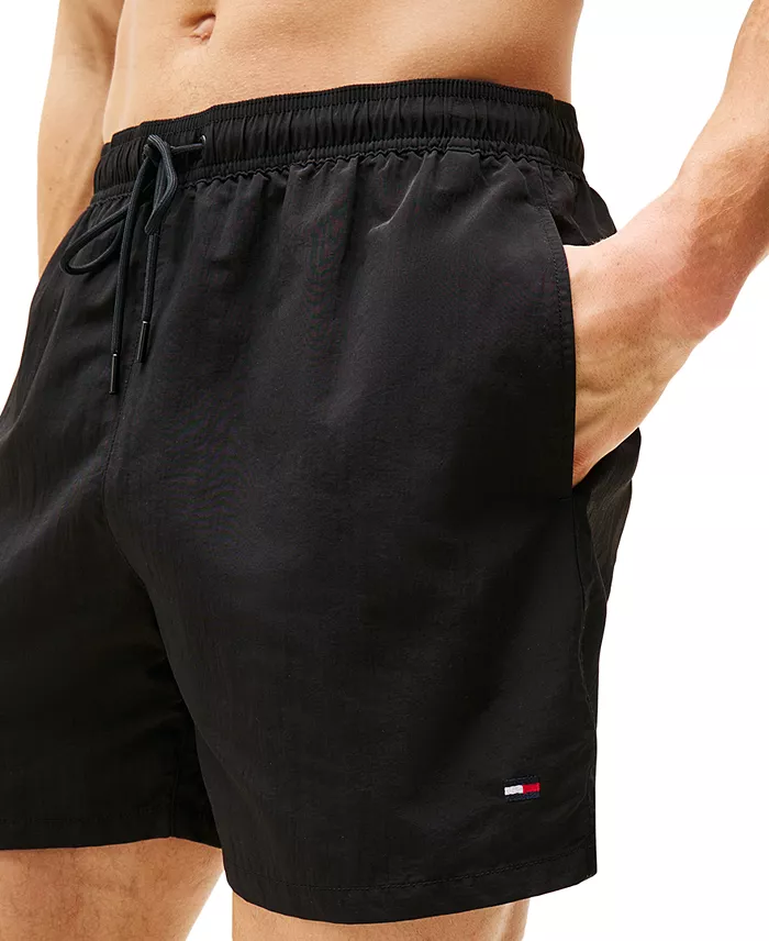 Alfani Tommy Hilfiger Men's Long Drawstring 7" Swim Trunks Men's Fashion & Accessories