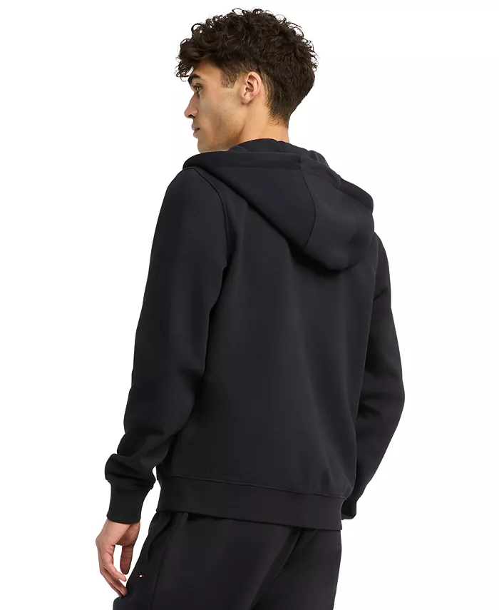 Alfani Tommy Hilfiger Men's Long Sleeve Zip-Front Flag Logo Hoodie Men's Fashion & Accessories