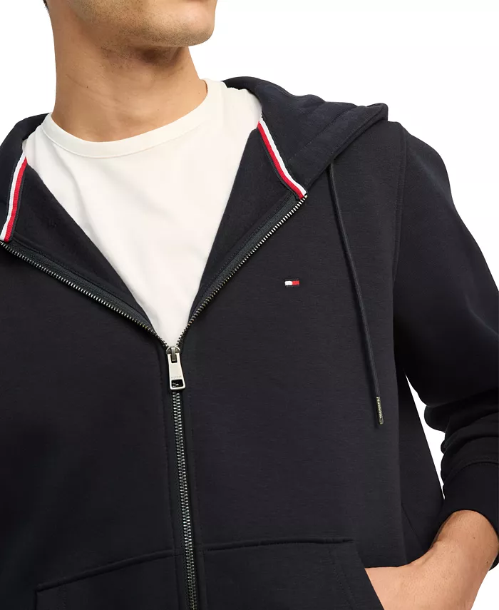 Alfani Tommy Hilfiger Men's Long Sleeve Zip-Front Flag Logo Hoodie Men's Fashion & Accessories