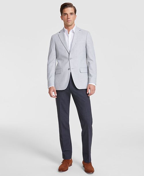 alfani Tommy Hilfiger Men's Modern-Fit Solid Sport Coat Men's Fashion & Accessories