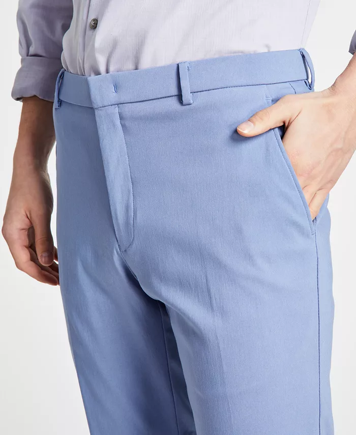 Alfani Tommy Hilfiger Men's Modern-Fit TH Flex Stretch Solid Performance Pants Men's Fashion & Accessories