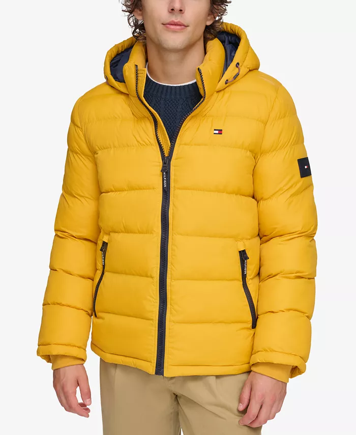 Alfani Tommy Hilfiger Men's Quilted Puffer Jacket Created For Macy's Men's Fashion & Accessories