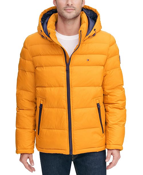 alfani Tommy Hilfiger Men's Quilted Puffer Jacket Created for Macy's Men's Fashion & Accessories