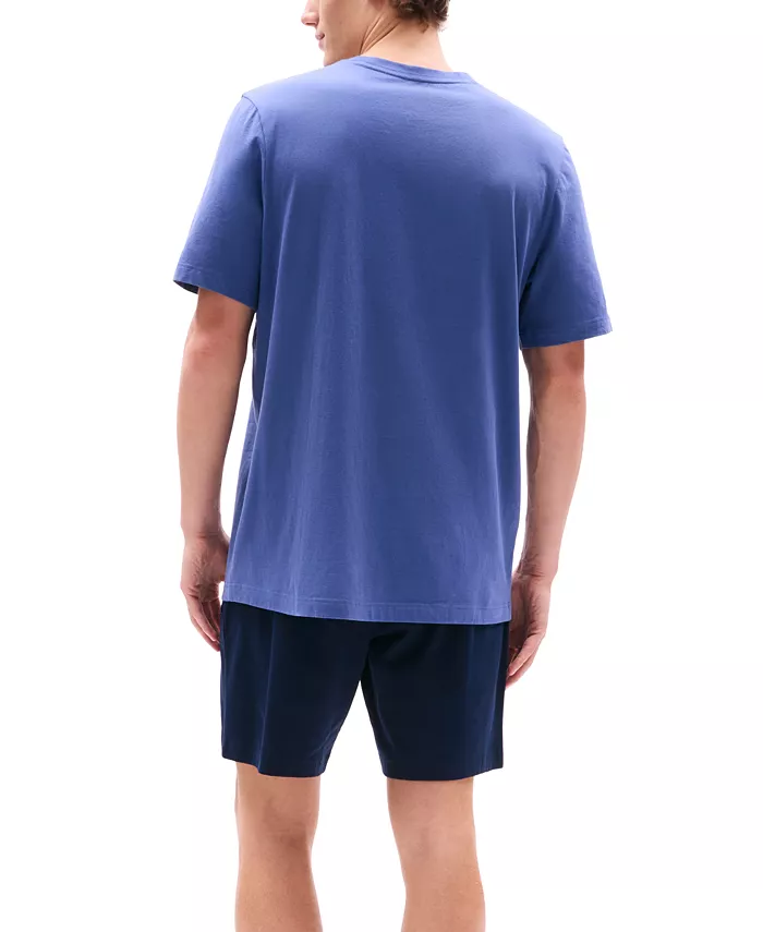 Alfani Tommy Hilfiger Men's Sueded Jersey "T" Logo T-Shirt Men's Fashion & Accessories