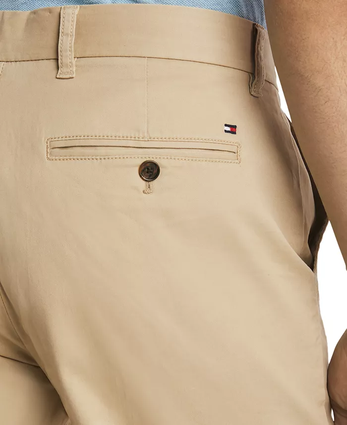Alfani Tommy Hilfiger Men's TH Flex Stretch Regular-Fit Chino Pant Men's Fashion & Accessories