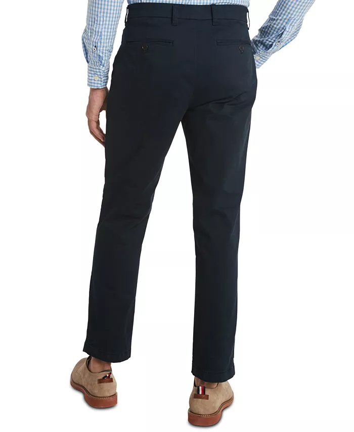 Alfani Tommy Hilfiger Men's TH Flex Stretch Slim-Fit Chino Pants Men's Fashion & Accessories