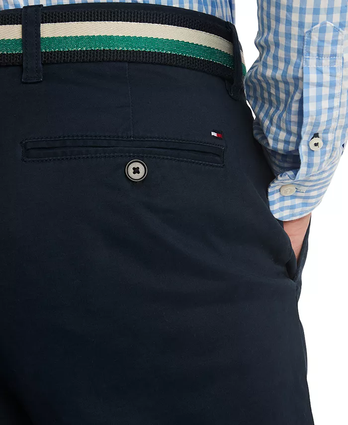Alfani Tommy Hilfiger Men's TH Flex Stretch Slim-Fit Chino Pants Men's Fashion & Accessories