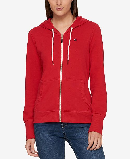 alfani Tommy Hilfiger Women's French Terry Hoodie Created for Macy's Women's Fashion Shoes & Accessories