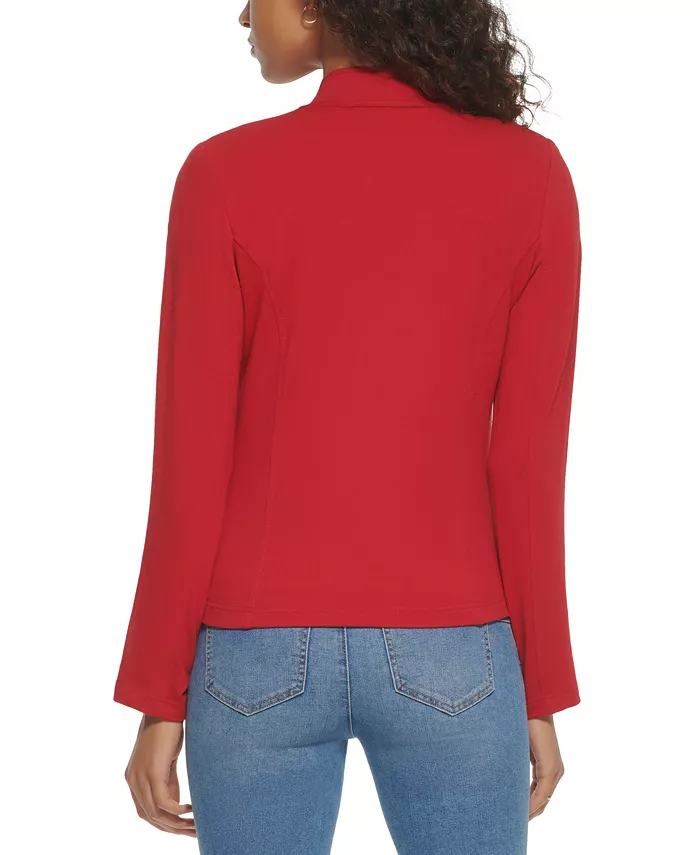 Alfani Tommy Hilfiger Women's Military Band Jacket Women's Fashion Shoes & Accessories