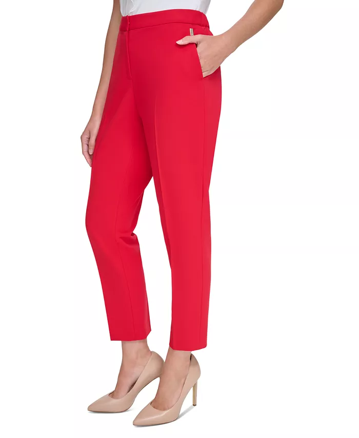 Alfani Tommy Hilfiger Women's Sloane Slim-Leg Ankle Pants Women's Fashion Shoes & Accessories