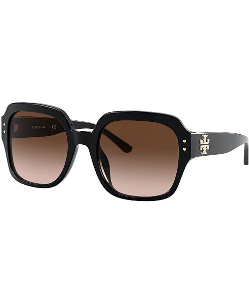 alfani Tory Burch Sunglasses TY7143U Women's Fashion Shoes & Accessories