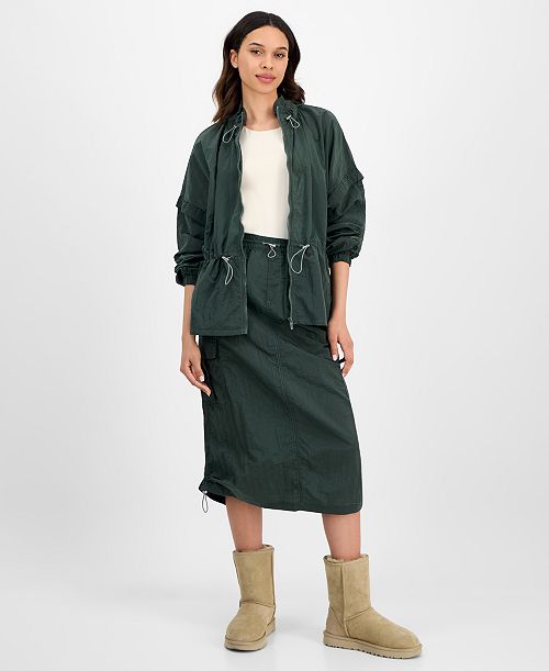 alfani UGG® Women's Winny Lightweight Full-Zip Jacket II Women's Fashion Shoes & Accessories