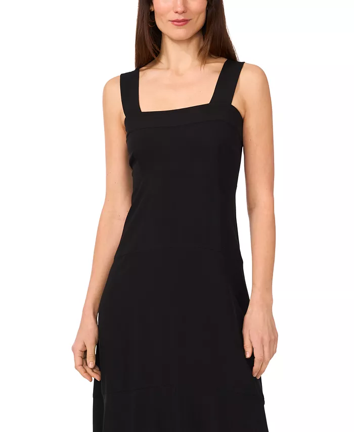 Alfani Vince Camuto Women's Challis Square-Neck Smocked-Back Sleeveless Maxi Dress XS-3X Women's Fashion Shoes & Accessories