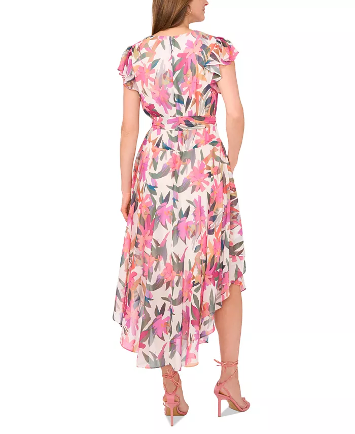 Alfani Vince Camuto Women's Floral-Print A-Line Dress Women's Fashion Shoes & Accessories
