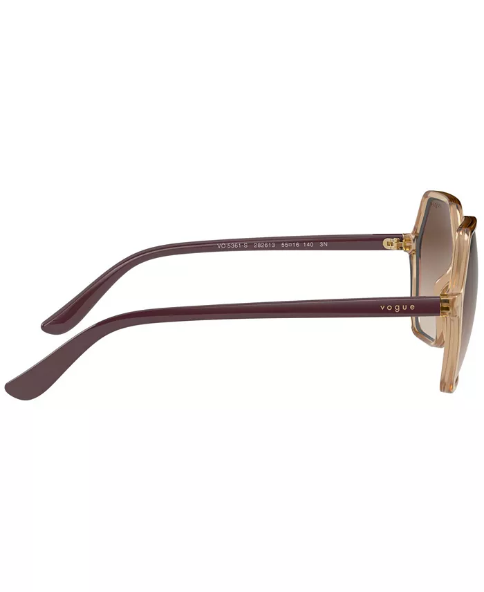 Alfani Vogue Eyewear Sunglasses VO5361S 55 Women's Fashion Shoes & Accessories