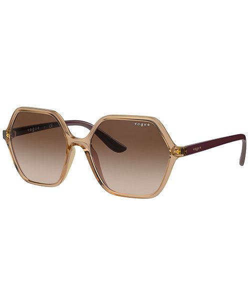 alfani Vogue Eyewear Sunglasses VO5361S 55 Women's Fashion Shoes & Accessories