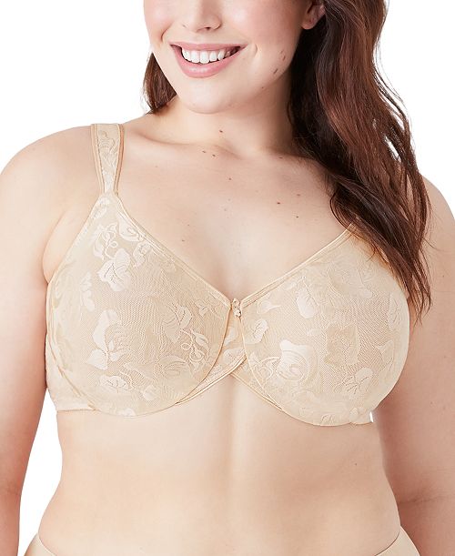 alfani Wacoal Awareness Full Figure Seamless Underwire Bra 85567 Up To I Cup Women's Fashion Shoes & Accessories