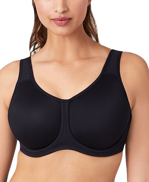 alfani Wacoal Simone Sport Hight Impact Underwire Bra 855170 Up to I Cup Women's Fashion Shoes & Accessories