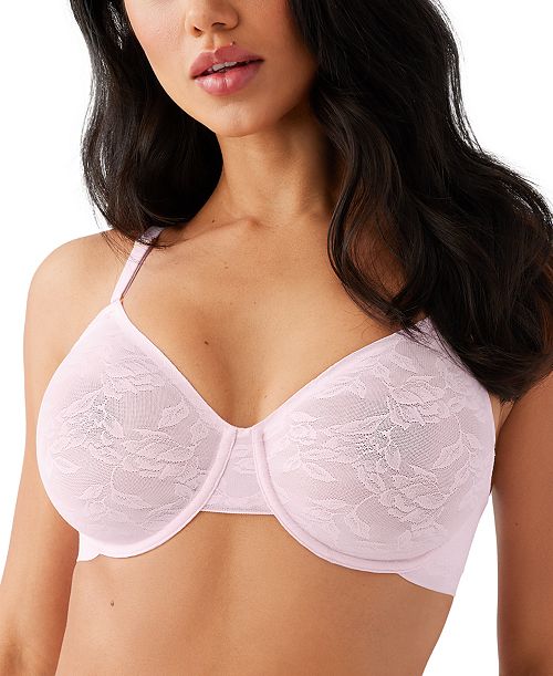 alfani Wacoal Women's High Profile Floral Lace Underwire Bra Women's Fashion Shoes & Accessories