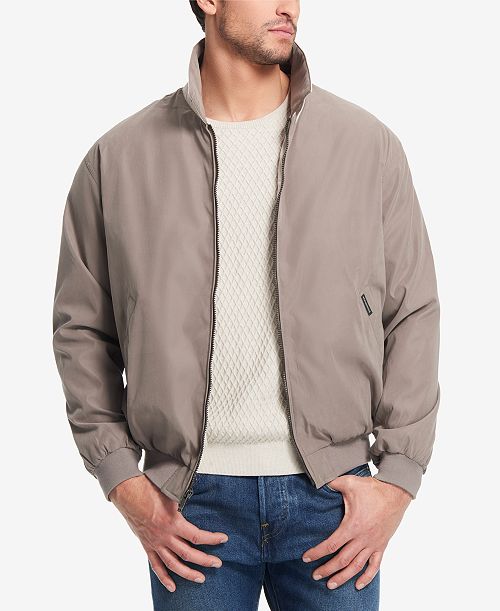 alfani Weatherproof Microfiber Bomber Jacket Men's Fashion & Accessories