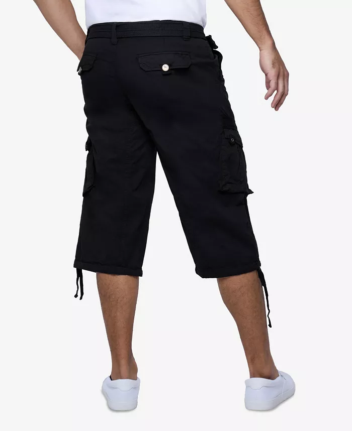 Alfani X-Ray Men's Belted Capri Cargo Shorts Men's Fashion & Accessories