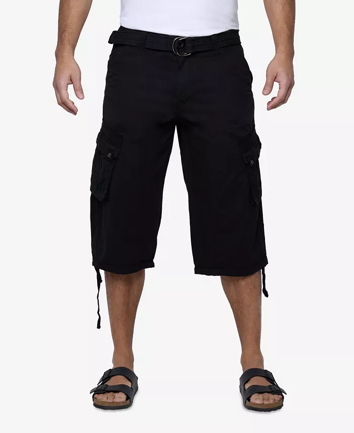 Alfani X-Ray Men's Belted Capri Cargo Shorts Men's Fashion & Accessories